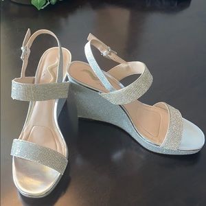 Size 10 Nina dress Wedge Dress Shoe